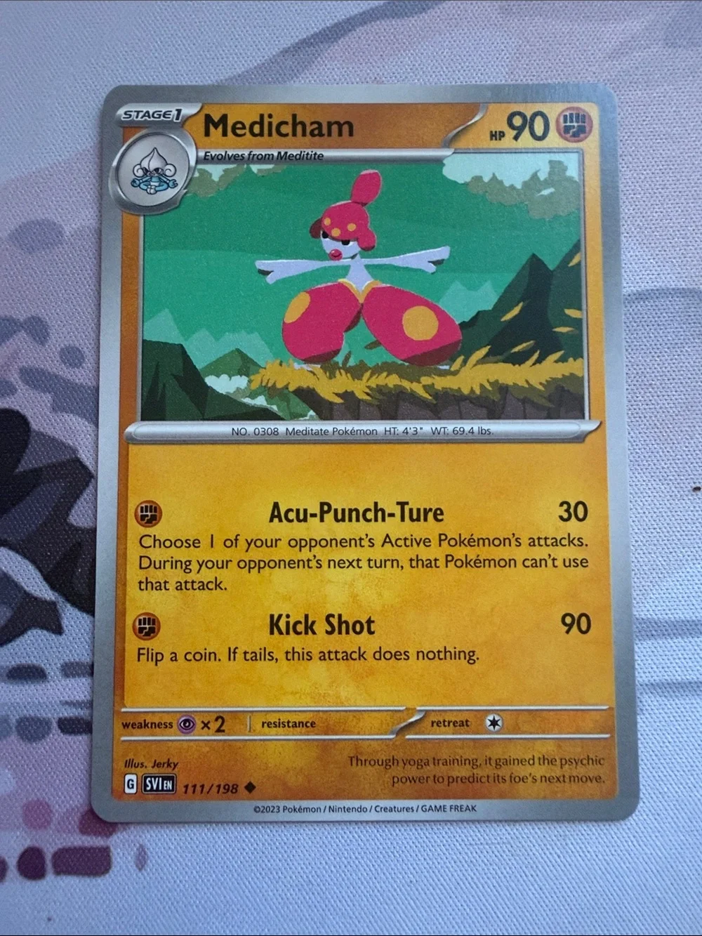 Meditite & Medicham Evolution Collection Lot | 5 Pokémon Cards | ✨5/$25✨